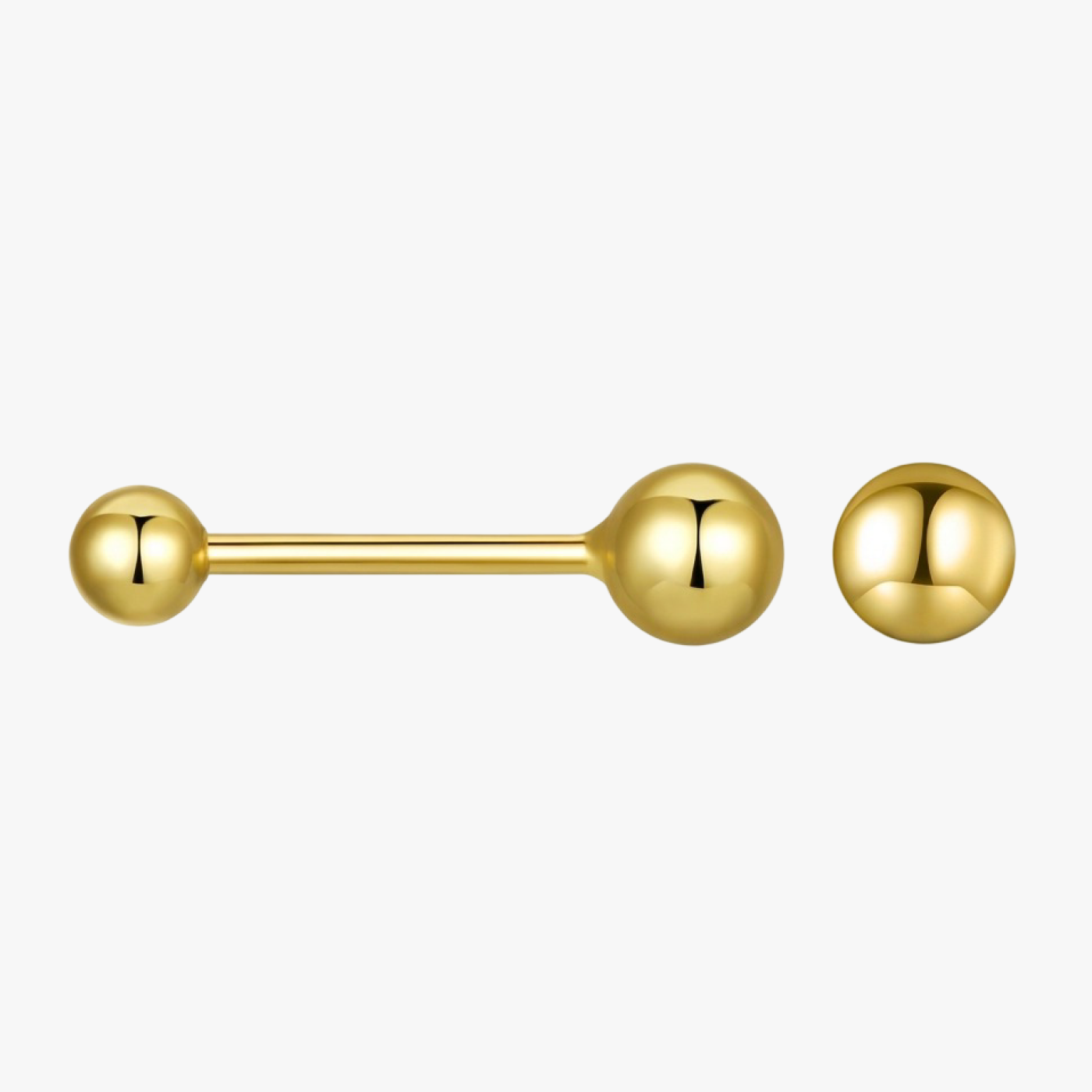 Balla Ball Back Earrings